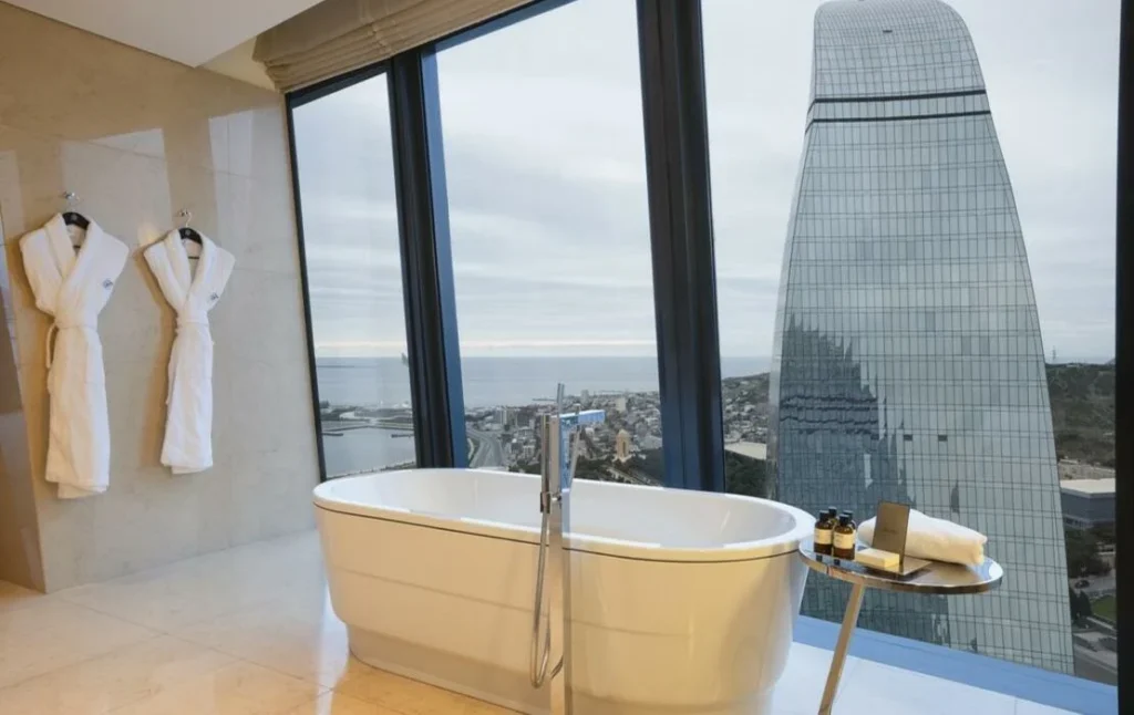 Fairmont Baku, Flame Towers baku Azerbaijan